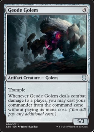 Geode Golem | Commander 2018