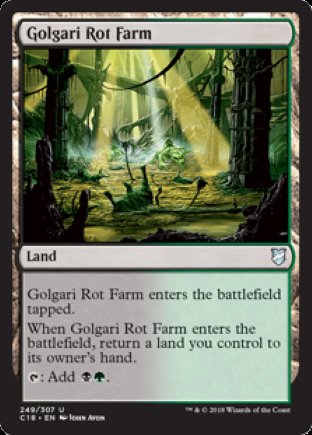 Golgari Rot Farm | Commander 2018