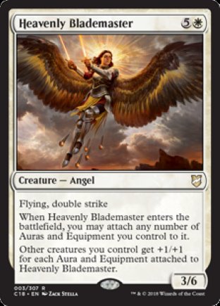 Heavenly Blademaster | Commander 2018