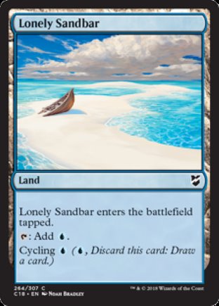 Lonely Sandbar | Commander 2018