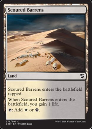 Scoured Barrens | Commander 2018