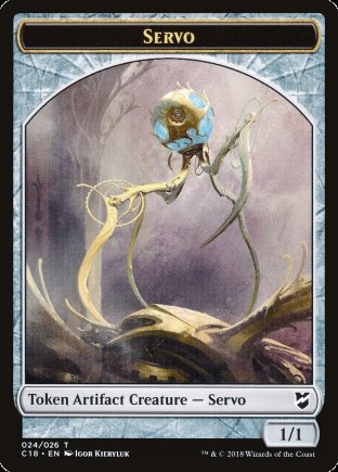 Servo token | Commander 2018