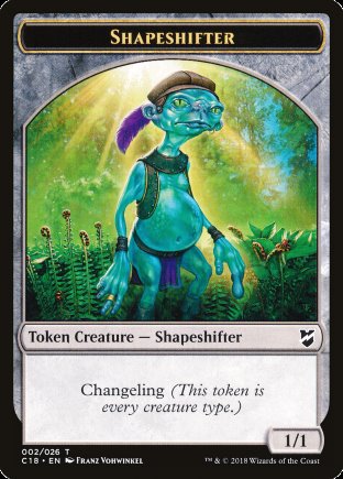Shapeshifter token | Commander 2018