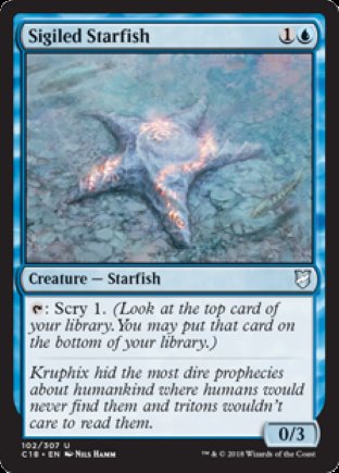 Sigiled Starfish | Commander 2018