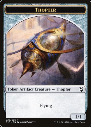 Thopter token | Commander 2018