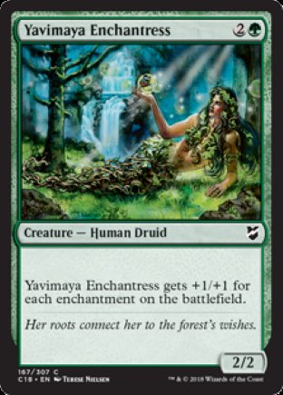 Yavimaya Enchantress | Commander 2018
