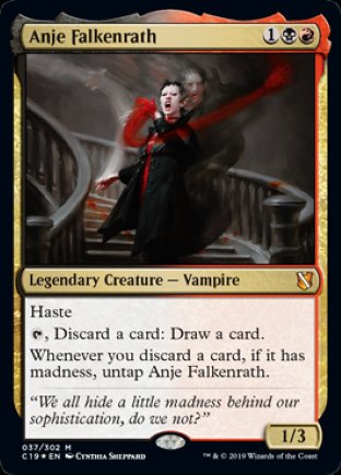 Anje Falkenrath | Commander 2019