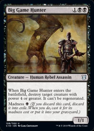 Big Game Hunter | Commander 2019