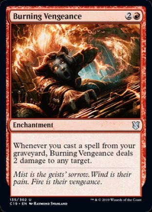 Burning Vengeance | Commander 2019