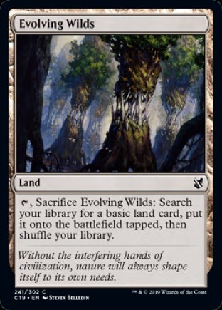 Evolving Wilds | Commander 2019