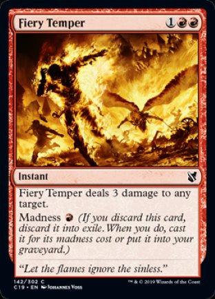 Fiery Temper | Commander 2019