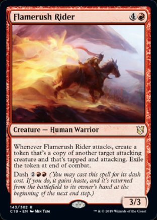 Flamerush Rider | Commander 2019