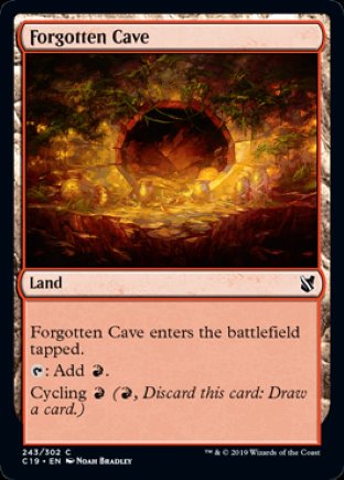Forgotten Cave | Commander 2019
