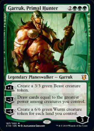 Garruk, Primal Hunter | Commander 2019