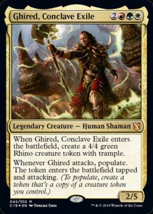 Ghired, Conclave Exile | Commander 2019