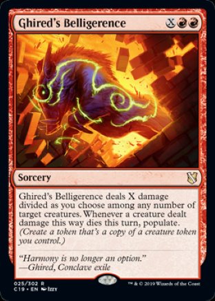 Ghired’s Belligerence | Commander 2019