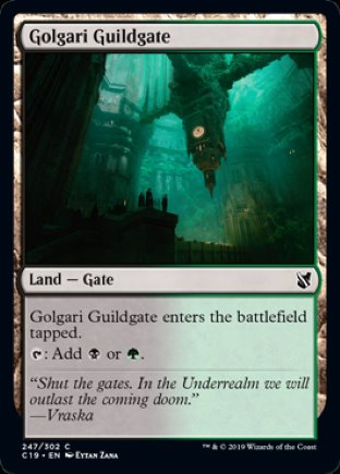 Golgari Guildgate | Commander 2019