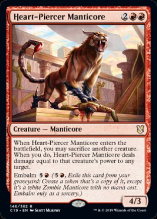 Heart-Piercer Manticore | Commander 2019