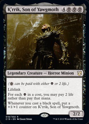 K’rrik, Son of Yawgmoth | Commander 2019