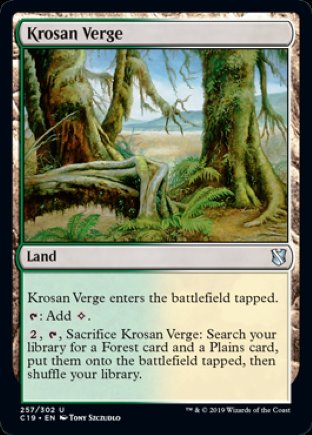 Krosan Verge | Commander 2019