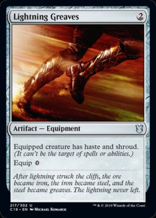 Lightning Greaves | Commander 2019