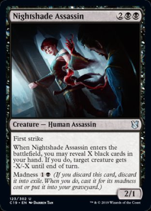 Nightshade Assassin | Commander 2019