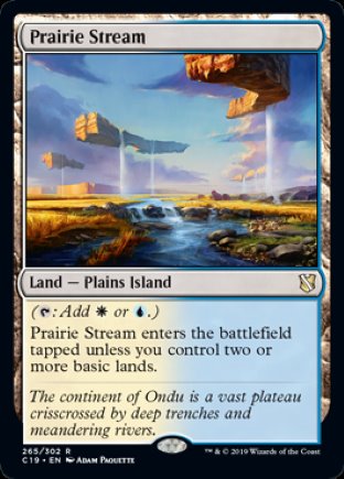 Prairie Stream | Commander 2019