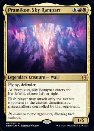 Pramikon, Sky Rampart | Commander 2019