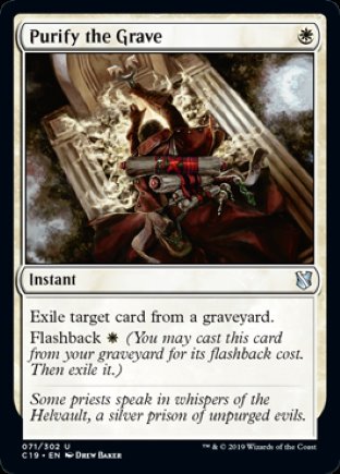 Purify the Grave | Commander 2019