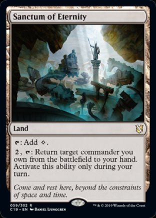 Sanctum of Eternity | Commander 2019