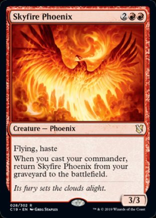 Skyfire Phoenix | Commander 2019