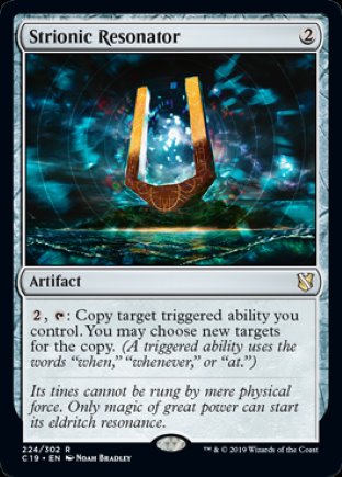 Strionic Resonator | Commander 2019