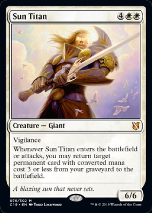 Sun Titan | Commander 2019