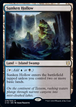 Sunken Hollow | Commander 2019