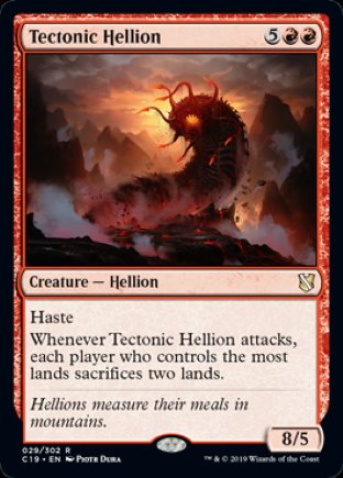 Tectonic Hellion | Commander 2019