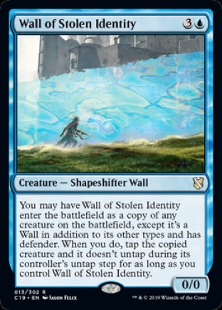 Wall of Stolen Identity | Commander 2019