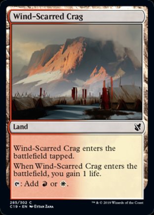 Wind-Scarred Crag | Commander 2019