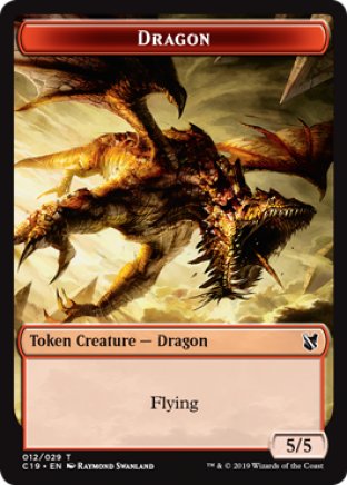 Dragon token | Commander 2019