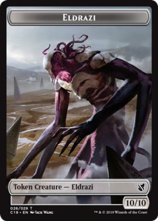 Eldrazi token | Commander 2019