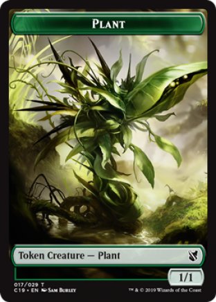 Plant token | Commander 2019
