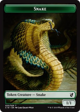 Snake token | Commander 2019