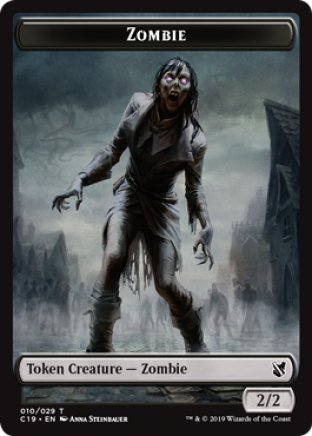 Zombie token | Commander 2019