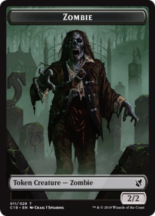 Zombie token | Commander 2019