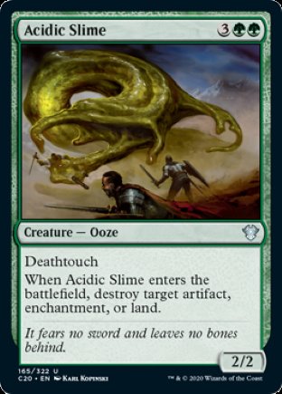 Acidic Slime | Commander 2020