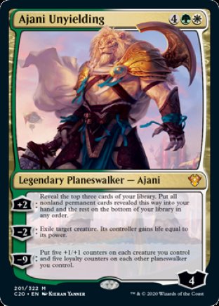 Ajani Unyielding | Commander 2020