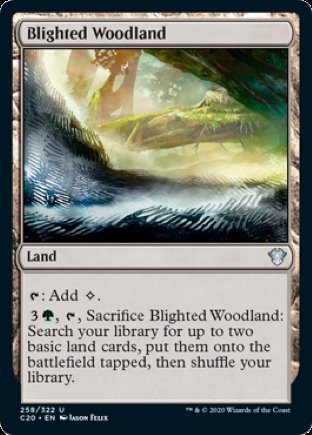 Blighted Woodland | Commander 2020