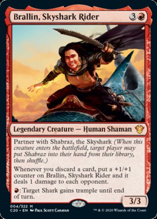 Brallin, Skyshark Rider | Commander 2020