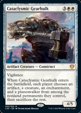 Cataclysmic Gearhulk | Commander 2020
