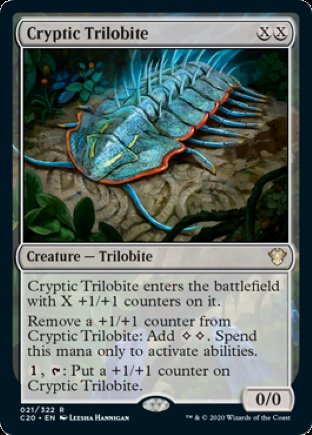 Cryptic Trilobite | Commander 2020