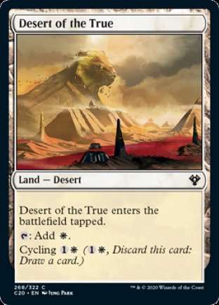 Desert of the True | Commander 2020